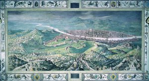 El asedio de Florencia de Jan van der Straet